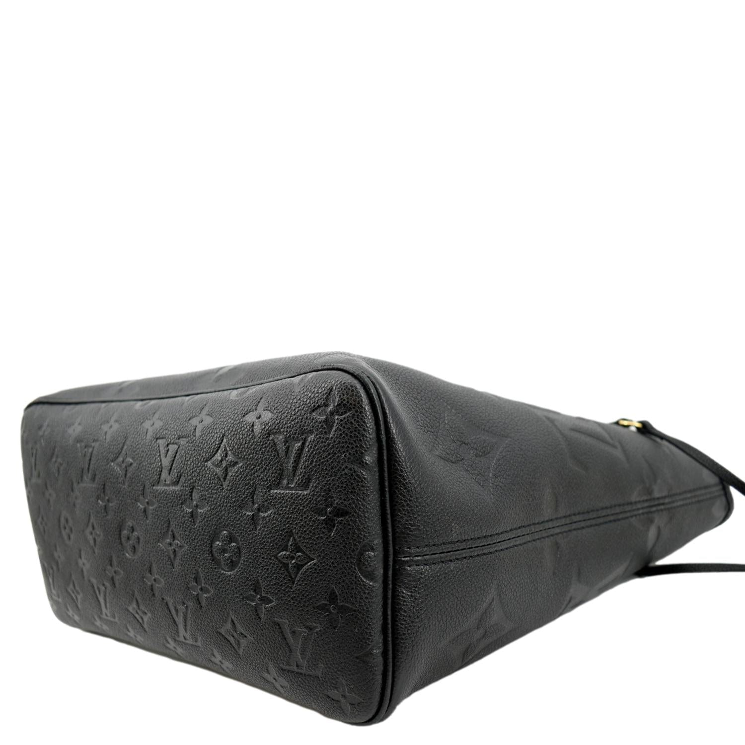 Louis Vuitton Neverfull MM Black Empreinte and Pouch - A World Of Goods For  You, LLC