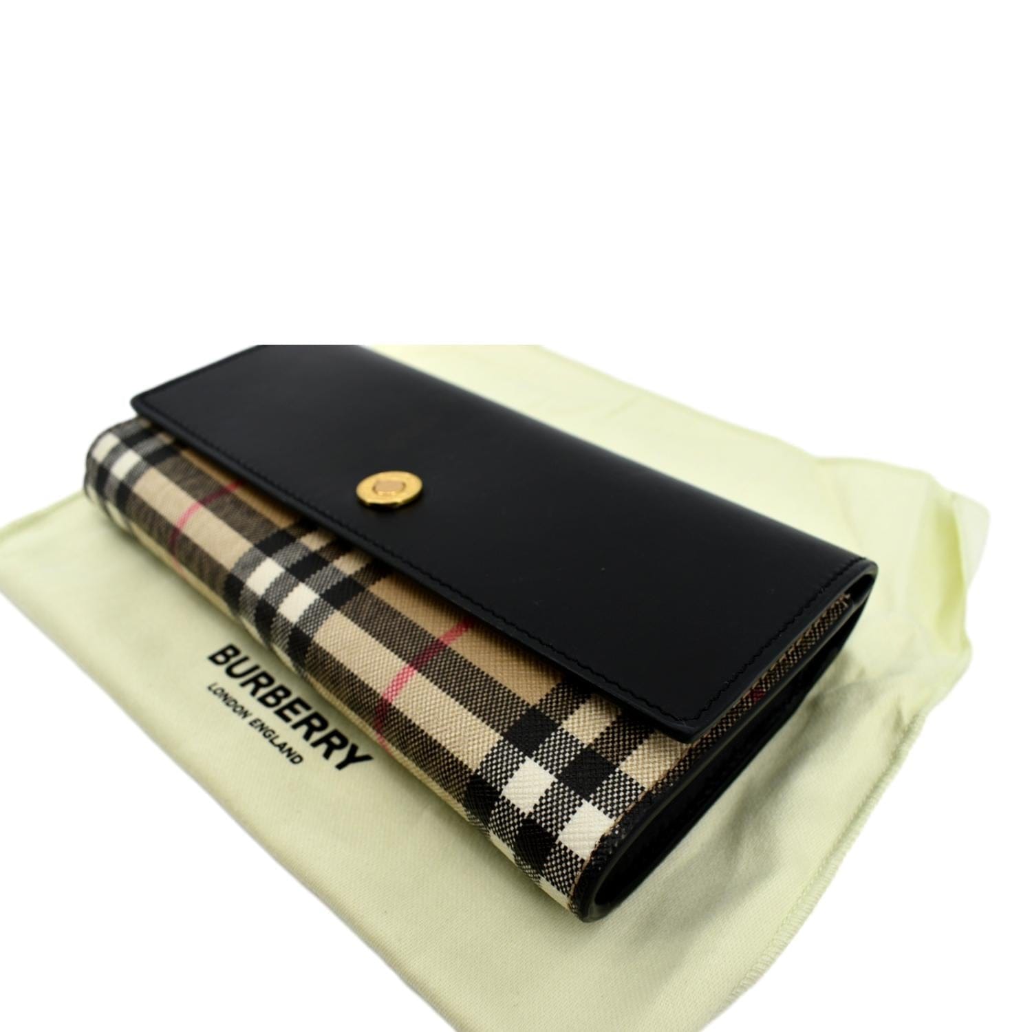 Burberry checkbook wallet Clearance