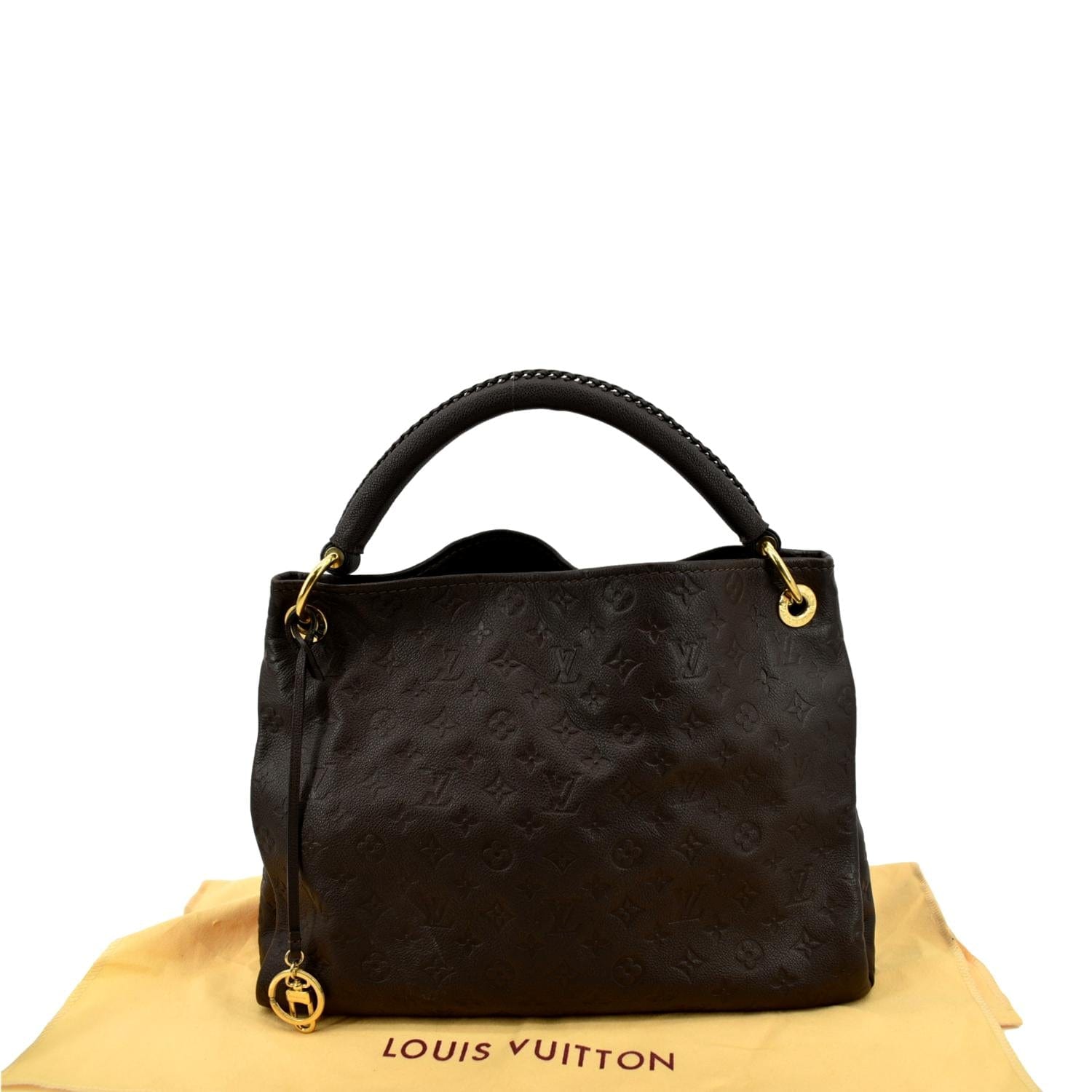 Louis Vuitton, Artsy MM Monogram Empreinte Leather in black. - Unique  Designer Pieces