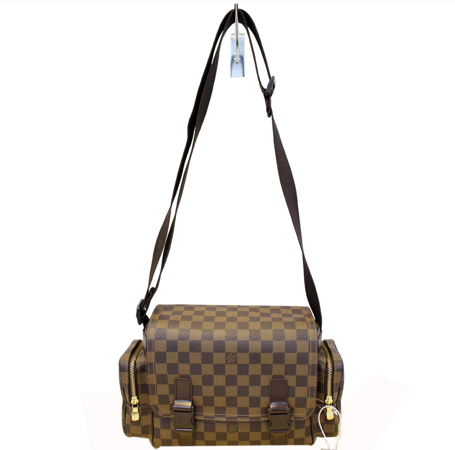 Louis Vuitton Reporter Melville Damier Ebene Messenger Bag on SALE