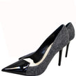 Christian Dior Spade Heels Black/Grey Size 9