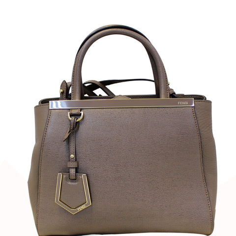 FENDI Roma Petite 2 Jours Leather Shoulder Handbag - 15% OFF