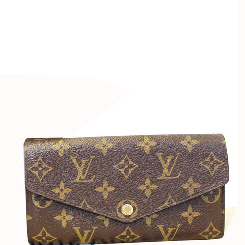 LOUIS VUITTON Sarah NM Monogram Canvas Wallet