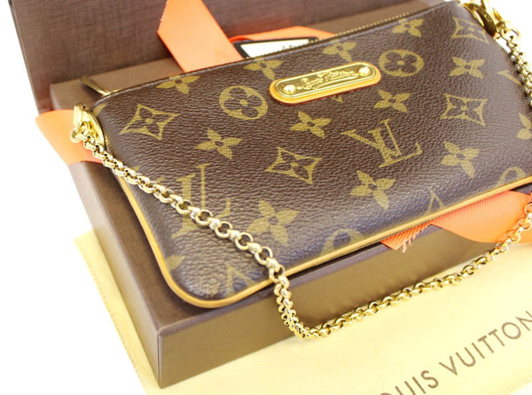 LOUIS VUITTON Monogram Canvas Milla MM Clutch Bag