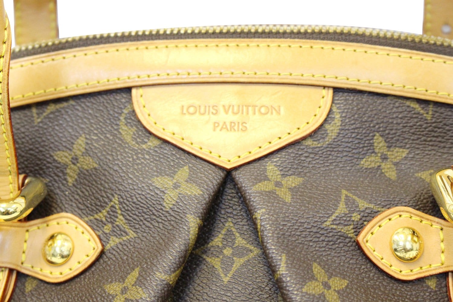 LOUIS VUITTON Shoulder bag Monogram Tivoli GM Brown (made in France)  SN:SP2069