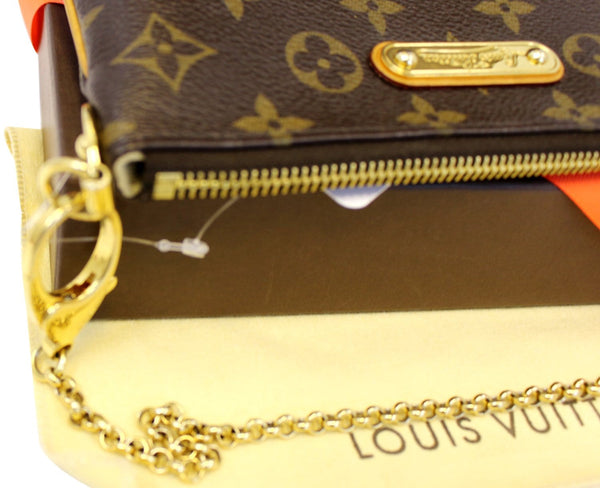 LOUIS VUITTON Monogram Canvas Milla MM Clutch Bag