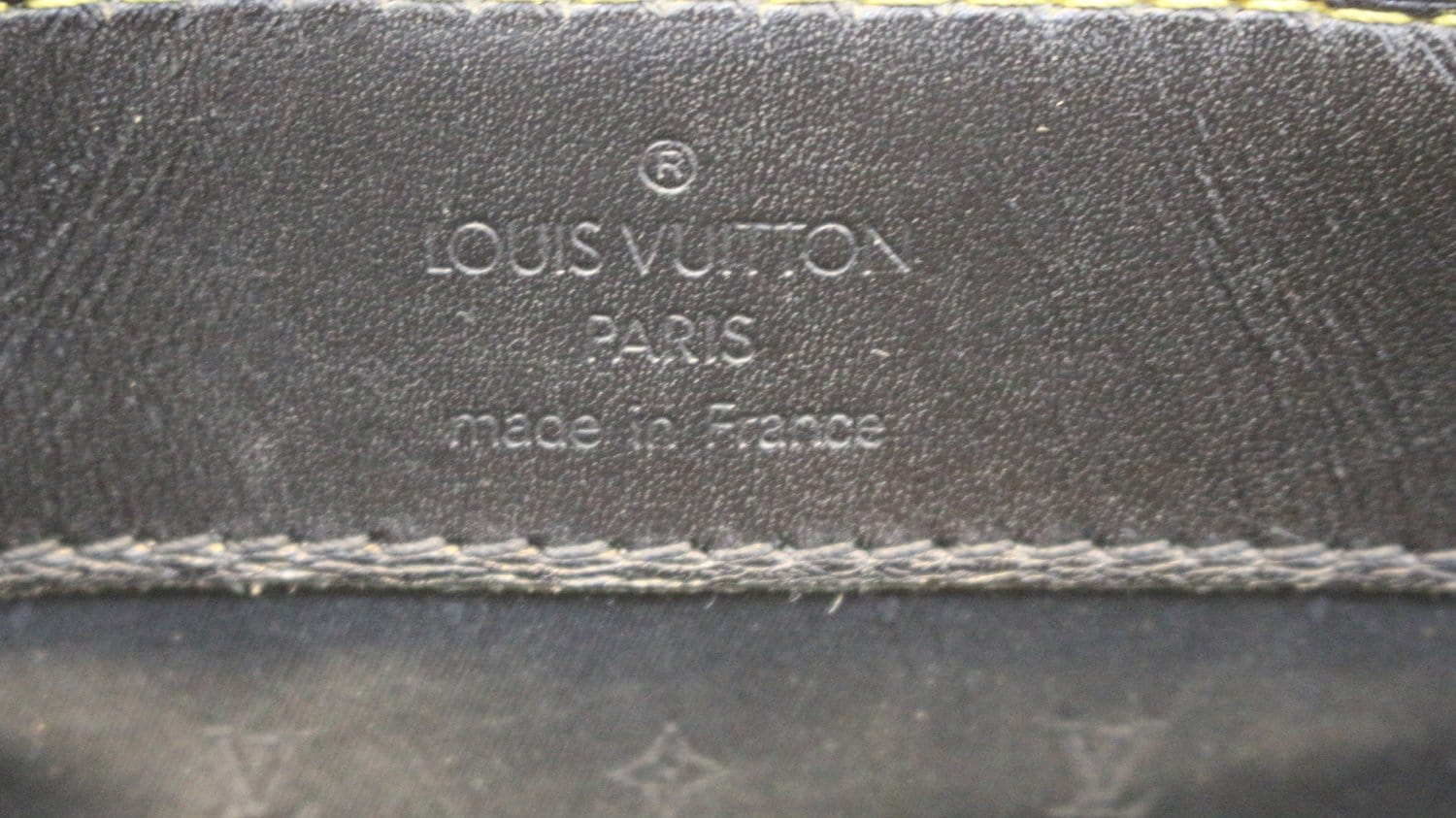 LOUIS VUITTON Black Suhali Le Fabuleux Goat Leather Bag