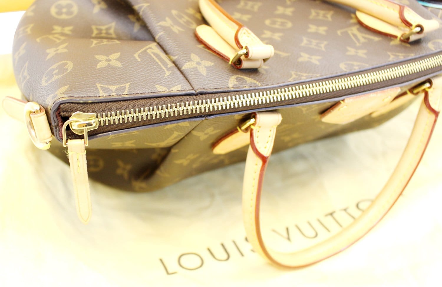 two toned louis from the GATE🤎🖤 #louisvuitton #louisvittonbag