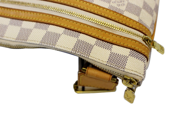 LOUIS VUITTON Damier Azur Pochette Bosphore Crossbody Bag
