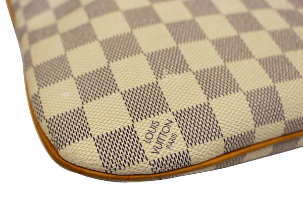 LOUIS VUITTON Damier Azur Pochette Bosphore Crossbody Bag