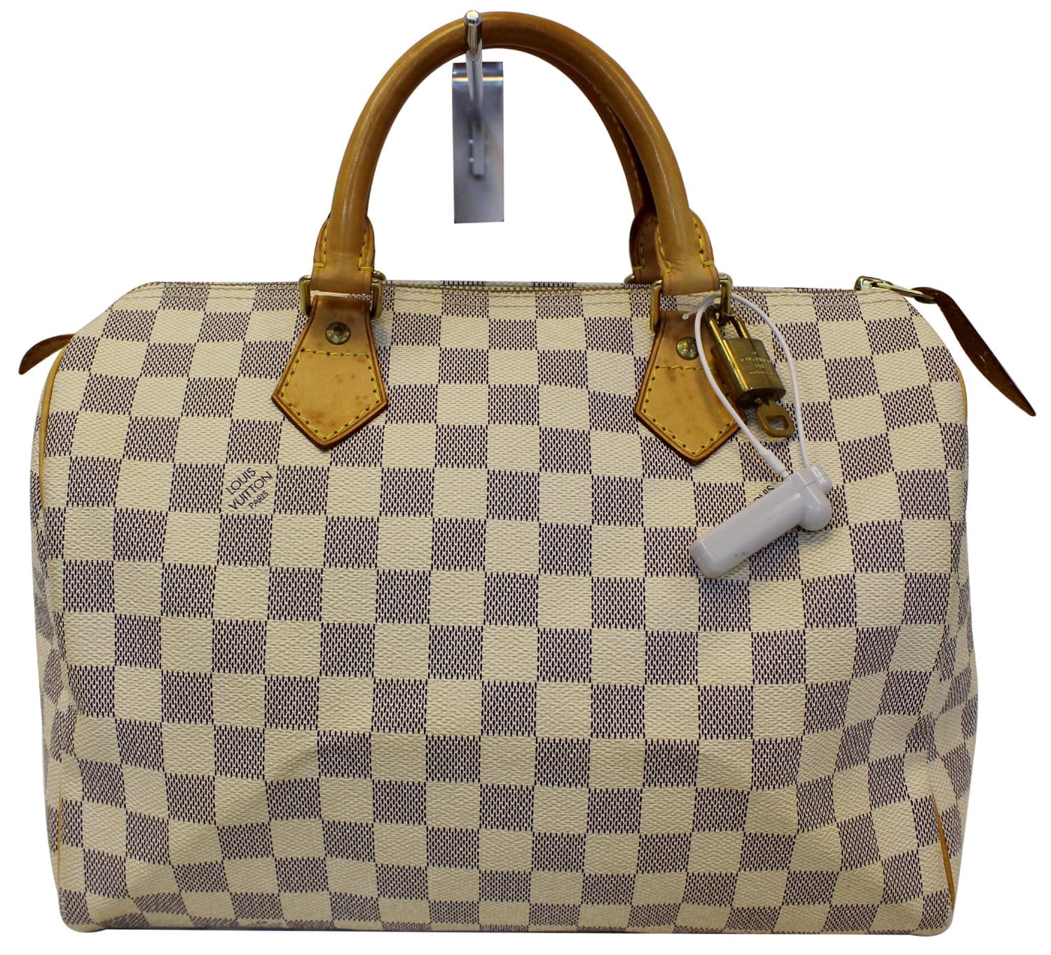 Speedy Bandoulière 30 Damier Azur Canvas - Women - Handbags