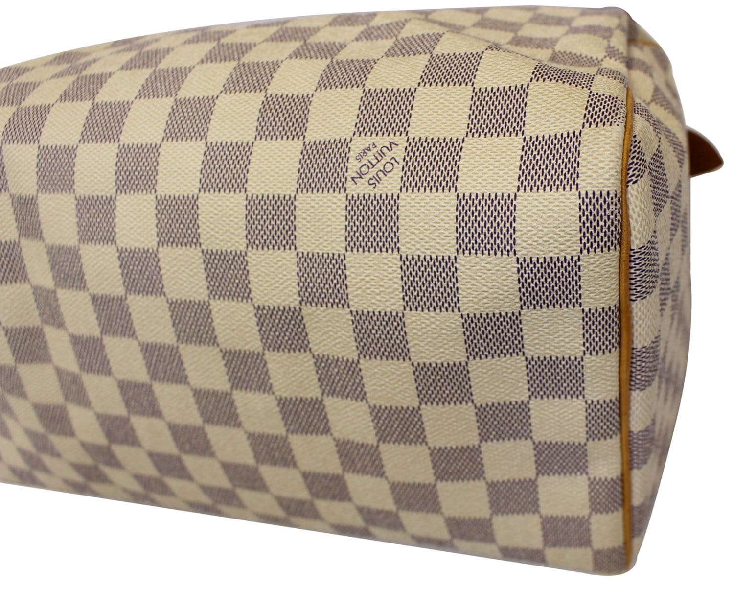 $900 Louis Vuitton Damier Azur Speedy 30 Tote Bag Purse - Lust4Labels