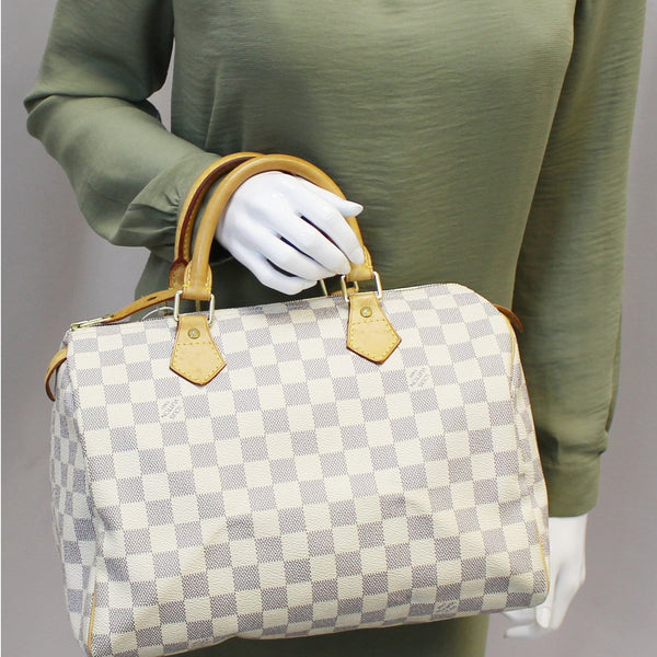 Louis Vuitton Damier Azur Speedy 30 On-hand bag