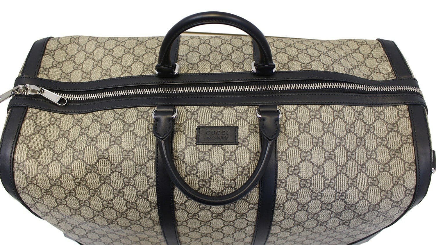 Gucci Duffle Bag Diamond Authentic Travel Bag ✓