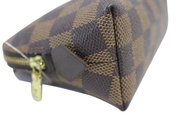 LOUIS VUITTON Damier Ebene Cosmetic Pouch Bag