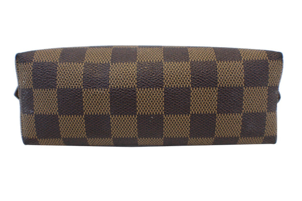 LOUIS VUITTON Damier Ebene Cosmetic Pouch Bag