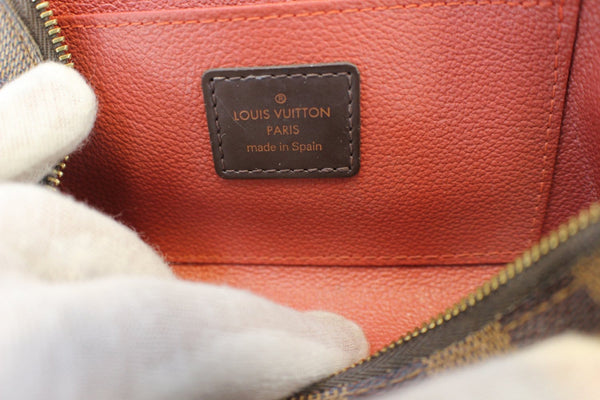 LOUIS VUITTON Damier Ebene Cosmetic Pouch Bag