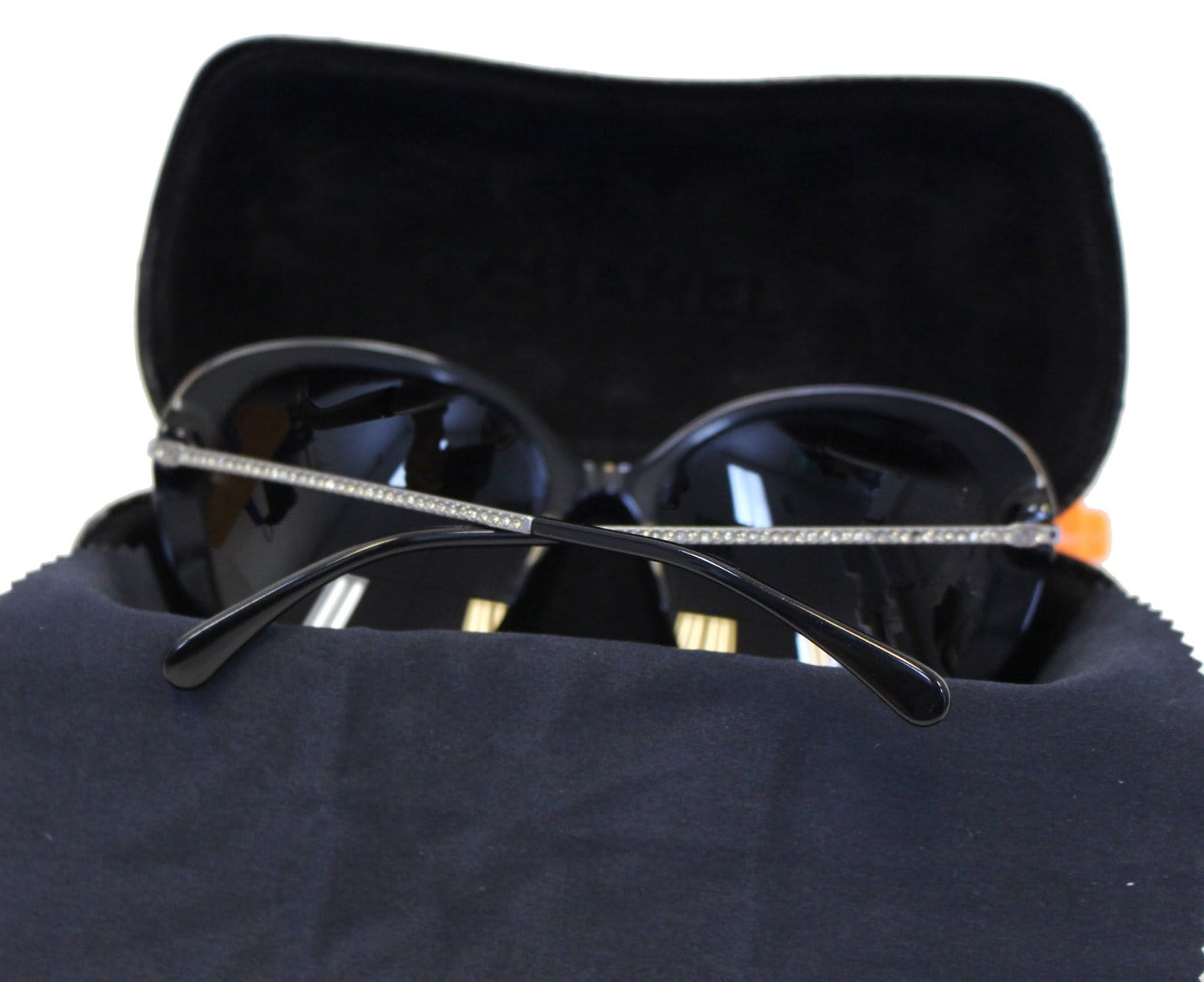Chanel Sunglasses New Authentic 5484 c 760/S8 Black Gray Square
