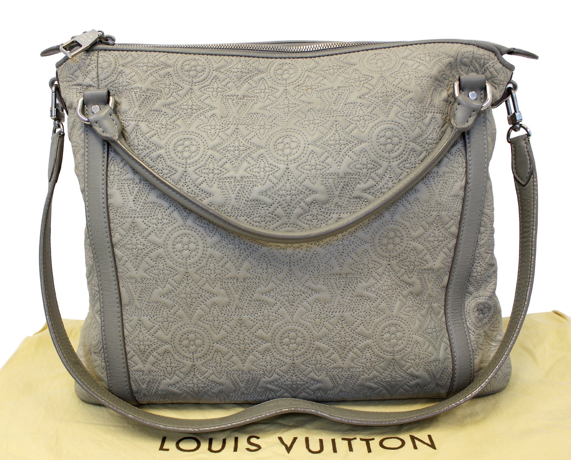 Louis Vuitton Black Antheia Monogram Antheia Leather Ixia MM Bag