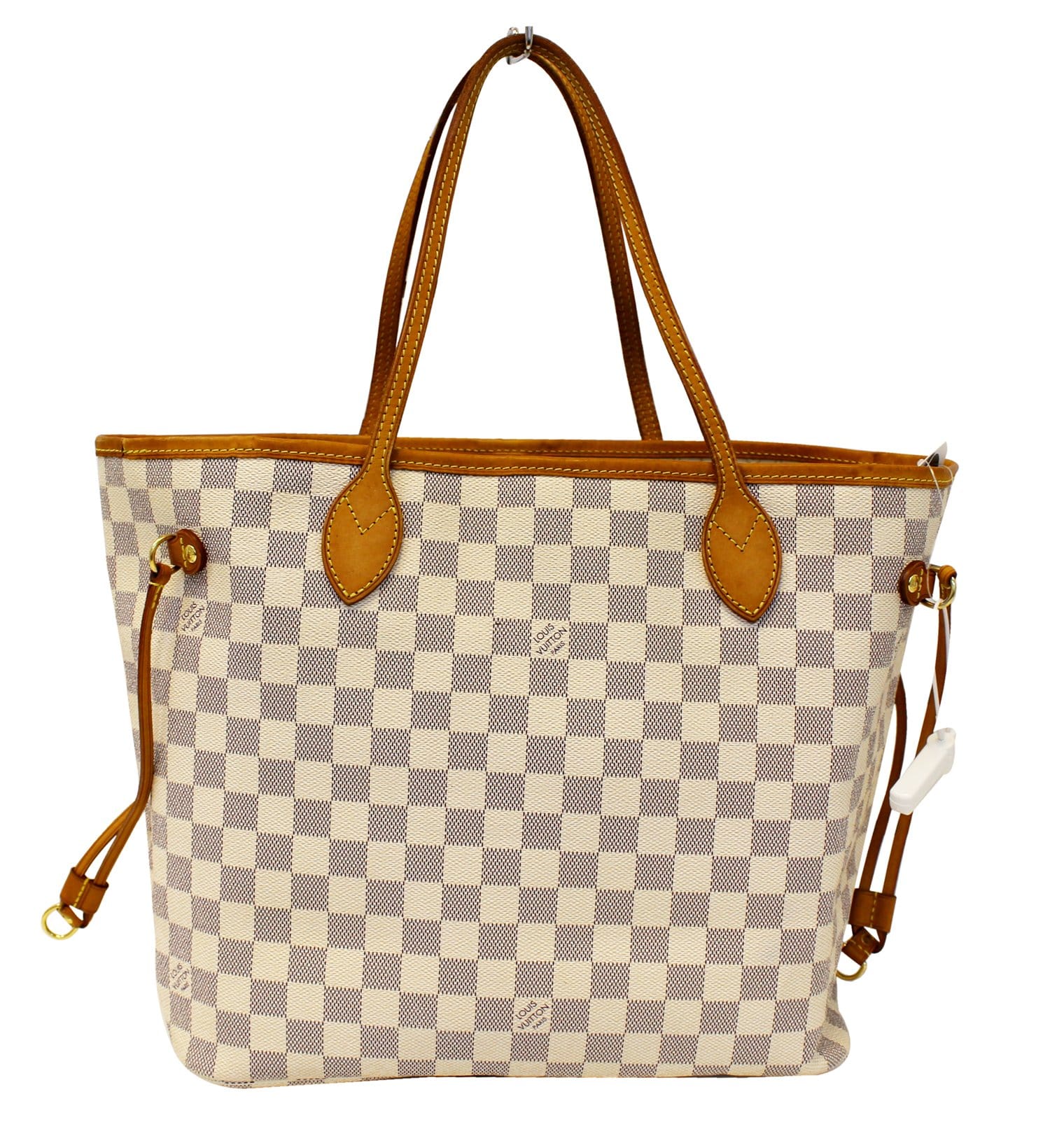 Louis Vuitton, Bags, Beautiful Louis Vuitton Neverfull Mm Tote Bag Damier  Azur