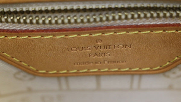 LOUIS VUITTON Neverfull MM Damier Azur  Tote Bag