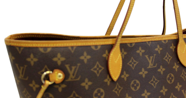 LOUIS VUITTON Monogram Canvas Neverfull GM Brown Tote Bag