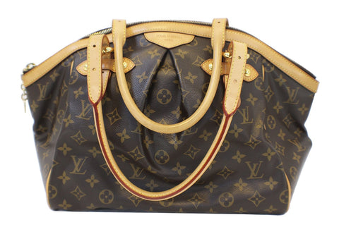 LOUIS VUITTON Monogram Tivoli GM Brown Tote Shoulder Bag