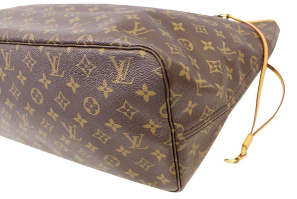 LOUIS VUITTON Monogram Canvas Neverfull GM Brown Tote Bag