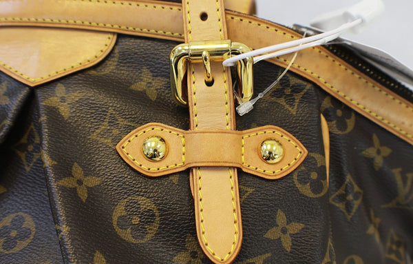 LOUIS VUITTON Monogram Tivoli GM Brown Tote Shoulder Bag