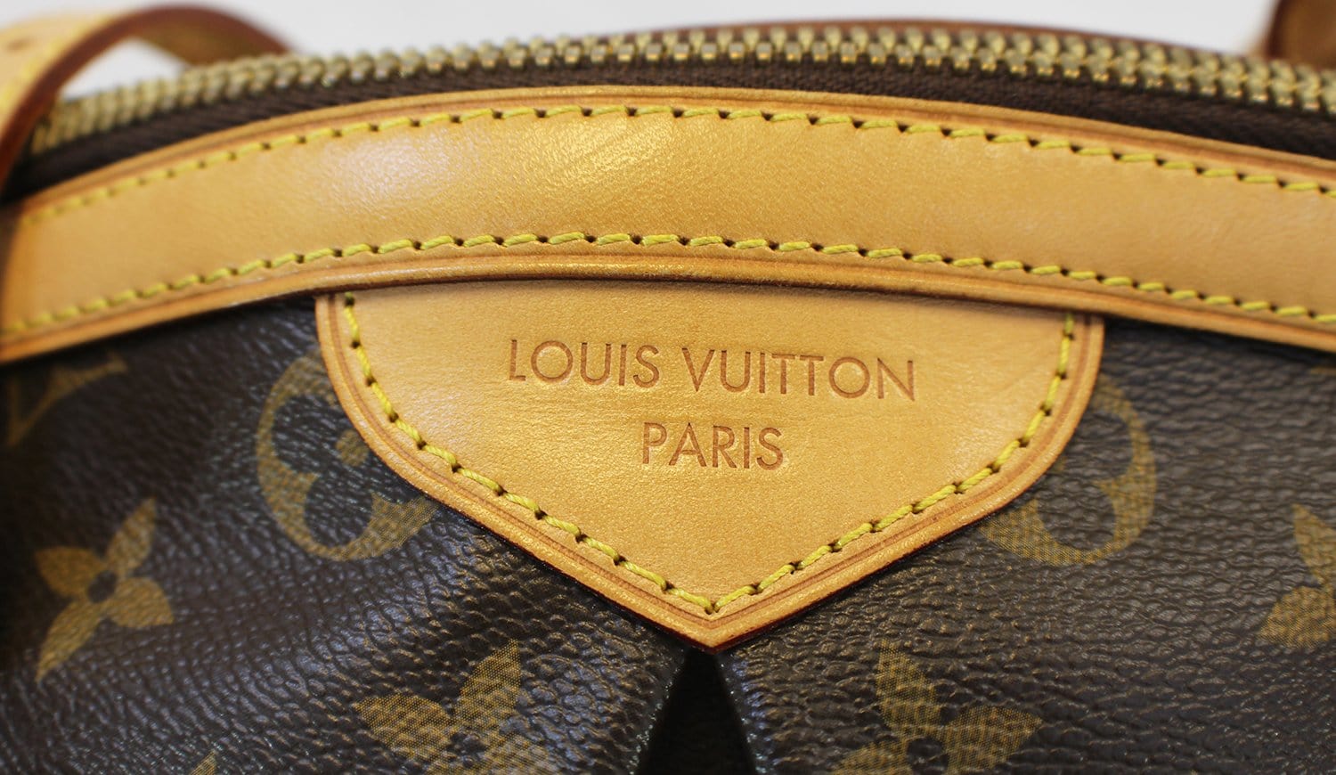 Louis Vuitton Tivoli Discontinued Monogram GM Brown Canvas Satchel Rare Item