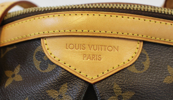 LOUIS VUITTON Monogram Tivoli GM Brown Tote Shoulder Bag