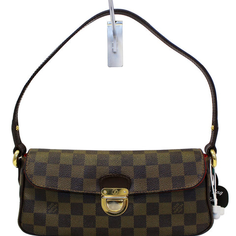 LOUIS VUITTON Damier Ebene Ravello PM Shoulder Bag