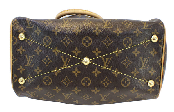 LOUIS VUITTON Monogram Tivoli GM Brown Tote Shoulder Bag