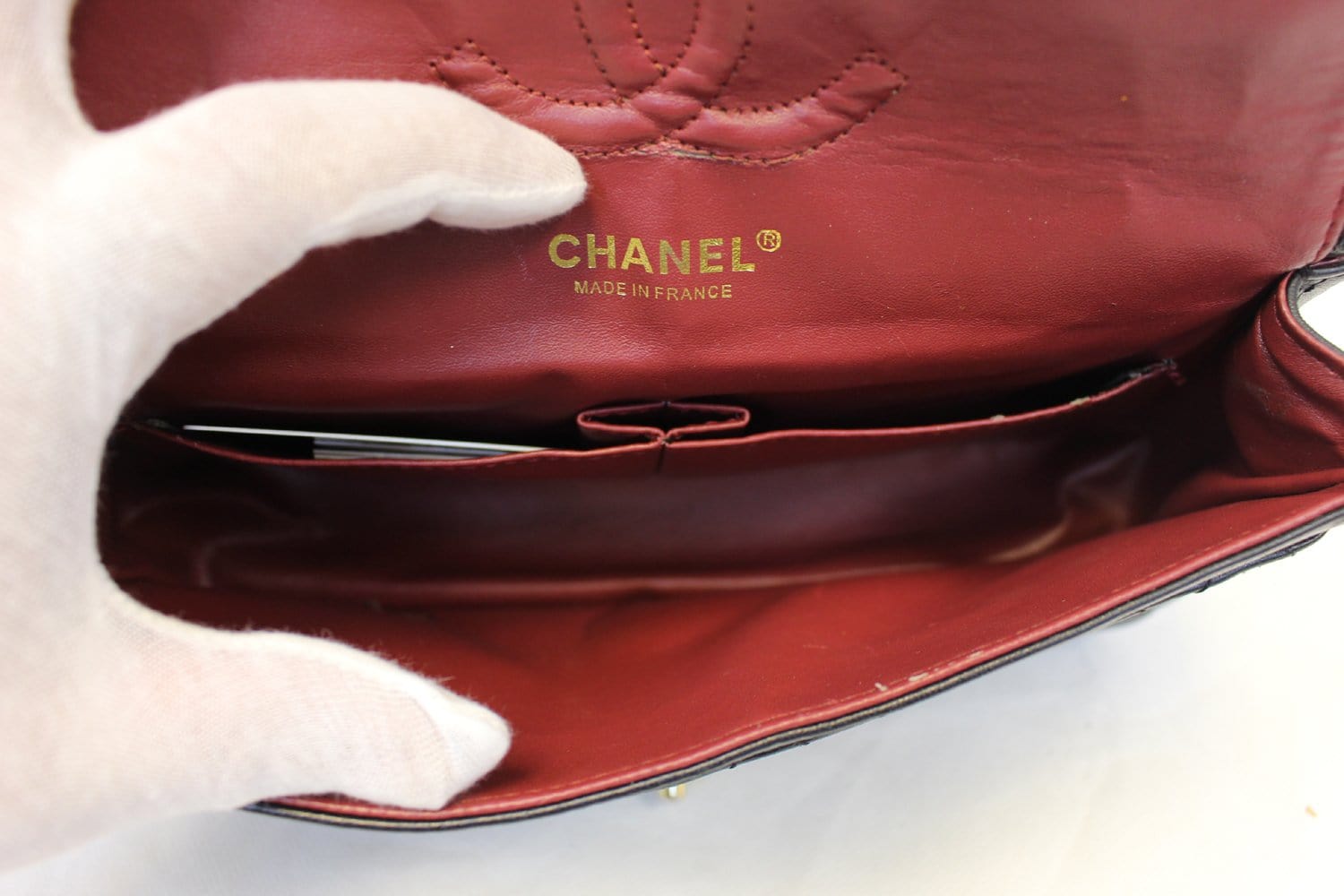 Chanel Quilted Fringe Chain Shoulder Bag Purse Black Lambskin 2446672 68343