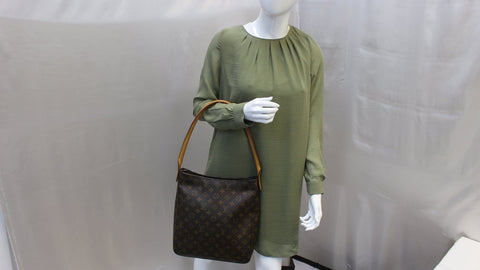 LOUIS VUITTON Monogram Canvas Looping GM Shoulder Bag