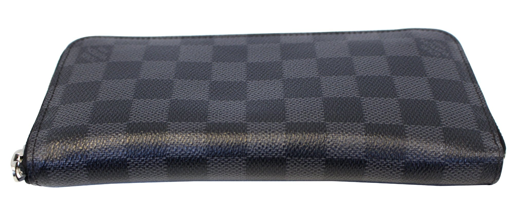 Zippy Wallet Vertical - Luxury Damier Graphite Canvas Grey