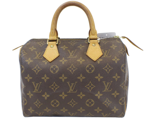 LOUIS VUITTON Monogram Canvas Speedy 25 Satchel Bag