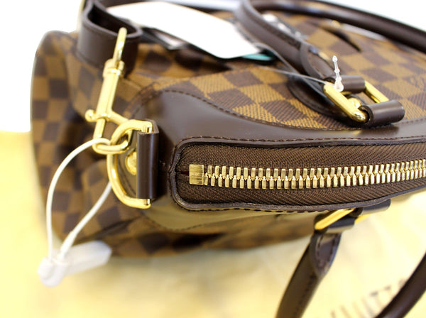 LOUIS VUITTON Damier Ebene Trevi PM Brown Shoulder Bag