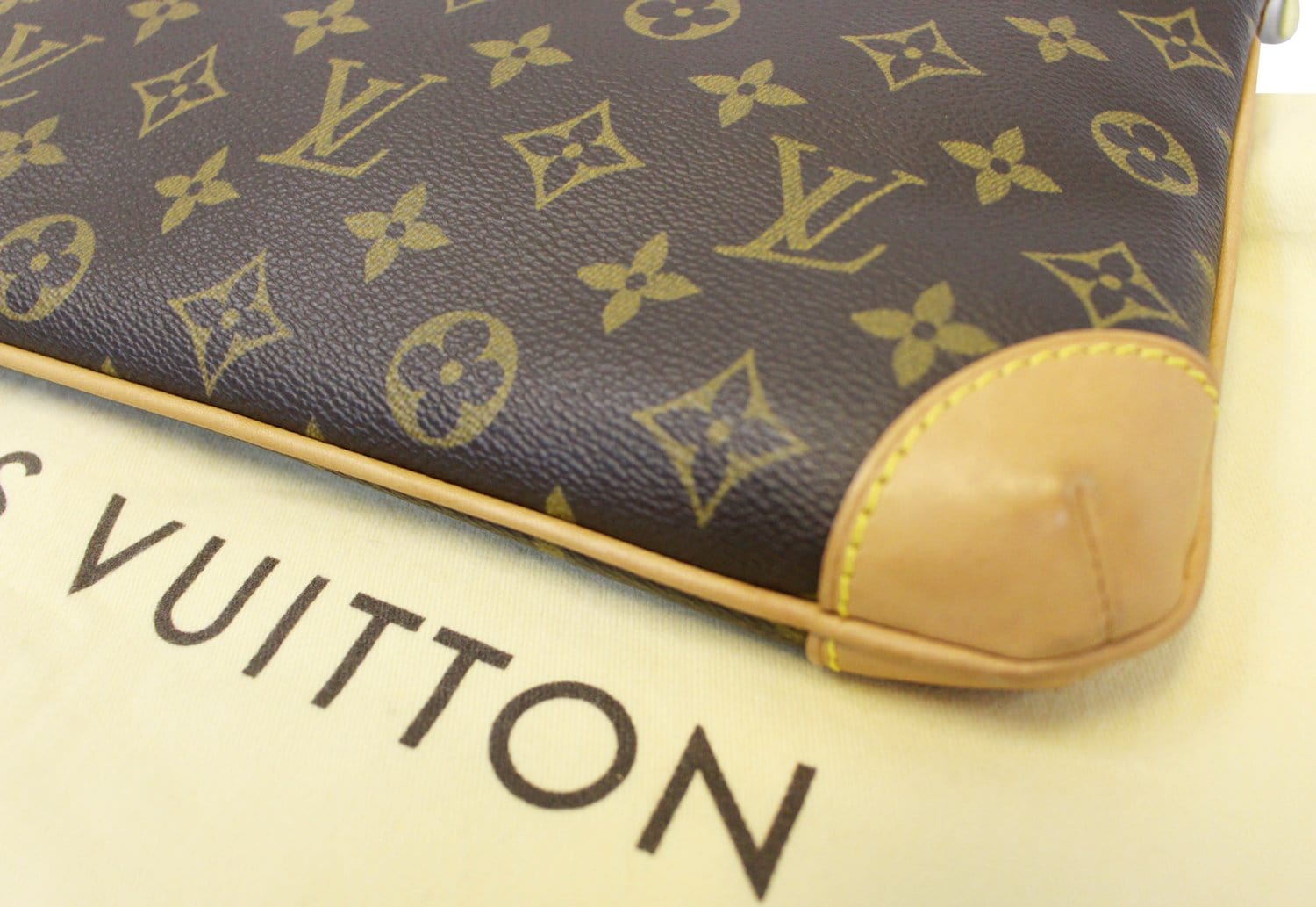 Louis Vuitton Brown, Pattern Print Monogram Sac Coussin GM