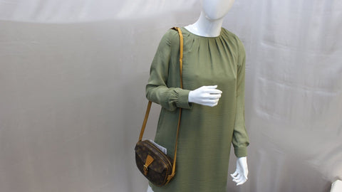 LOUIS VUITTON Monogram Canvas Jeune Fille PM Bag