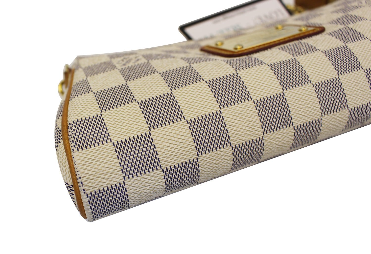 🌸Louis Vuitton Eva Damier Azur Chain Clutch 2 Way Purse Crossbody  Bag(SN2123)🌸
