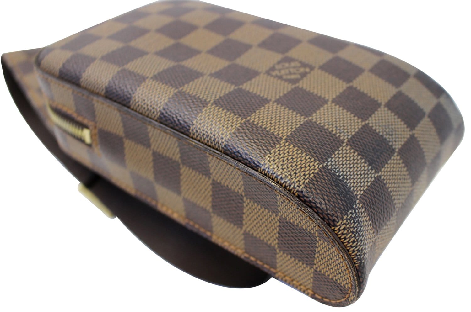 Geronimo cloth bag Louis Vuitton Brown in Cloth - 32155374