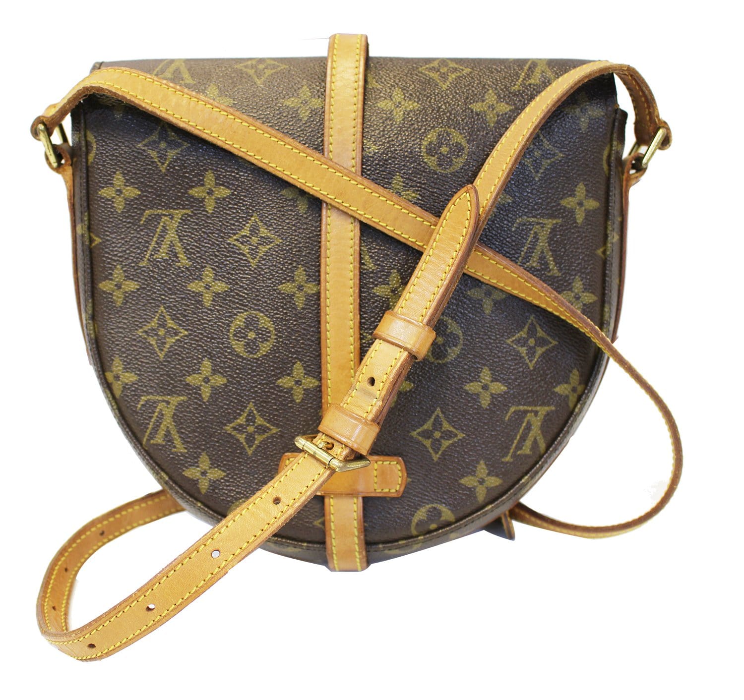 Louis Vuitton Monogram Chantilly MM Shoulder CrossBody Bag M51233  R1688AR408.3