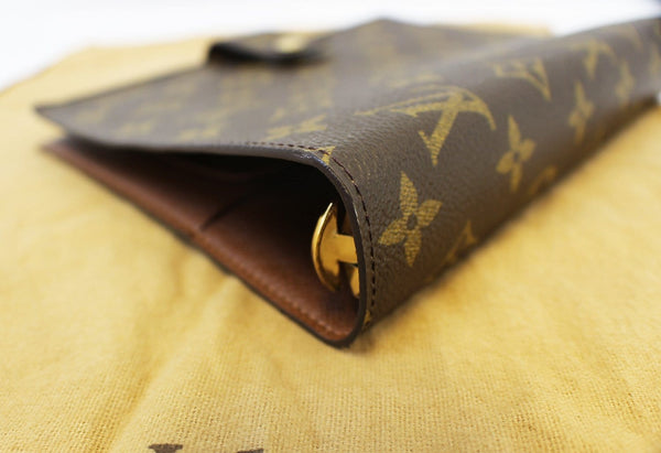 LOUIS VUITTON Monogram Brown Agenda GM Planner Cover