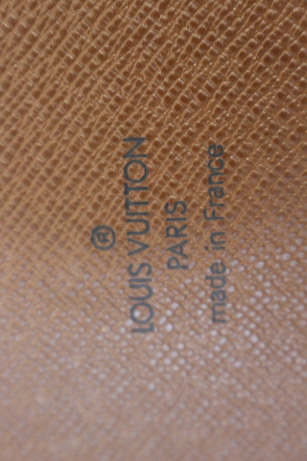 LOUIS VUITTON Monogram Brown Agenda GM Planner Cover