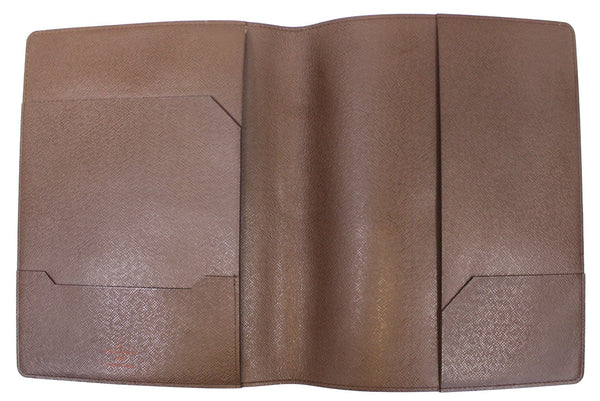Louis Vuitton Damier Ebene Agenda Bureau Note Cover - leather