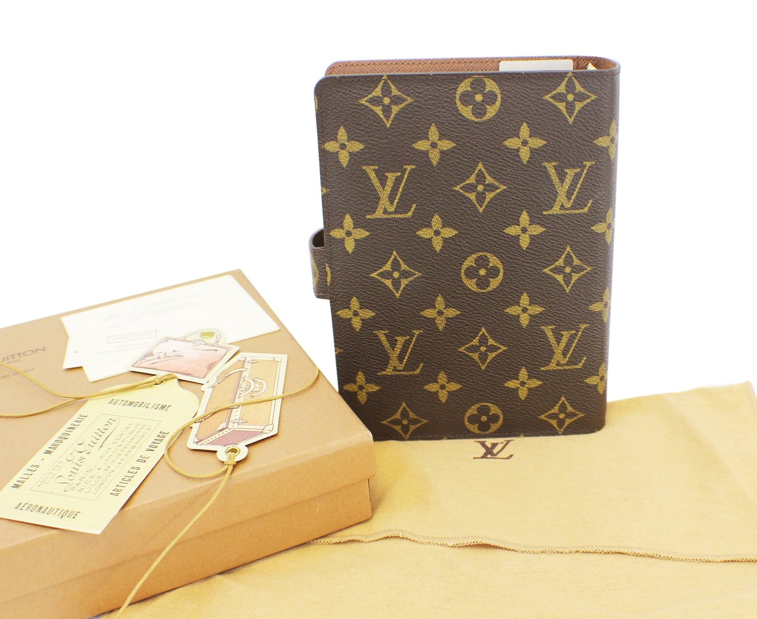 Louis Vuitton, Accessories, Authentic Louis Vuitton Desk Agenda Cover  Vintage Collection