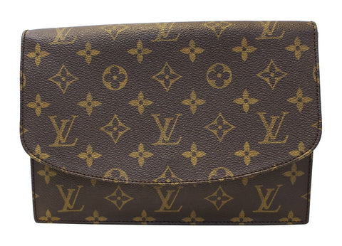 LOUIS VUITTON Monogram Canvas Pochette Rabat Clutch