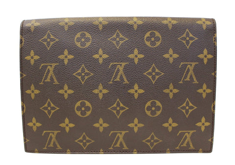 LOUIS VUITTON Monogram Canvas Pochette Rabat Clutch