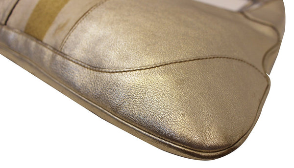 Gucci Web Jackie O Bouvier Medium Leather Hobo Bag - corner look
